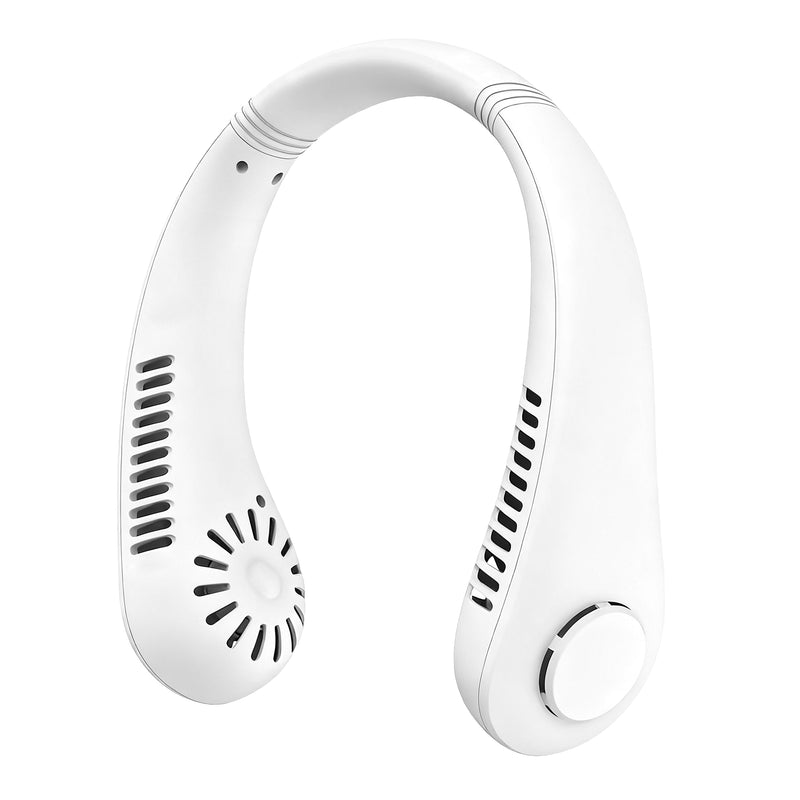 Rechargeable Neck Fan, Portable Bladeless Personal Fan by HouseOfZazla