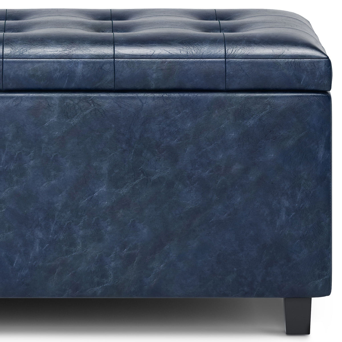 Upholstered Storage Ottoman with Child Safety Hinge - Multiple Colors, photo 40 of 40