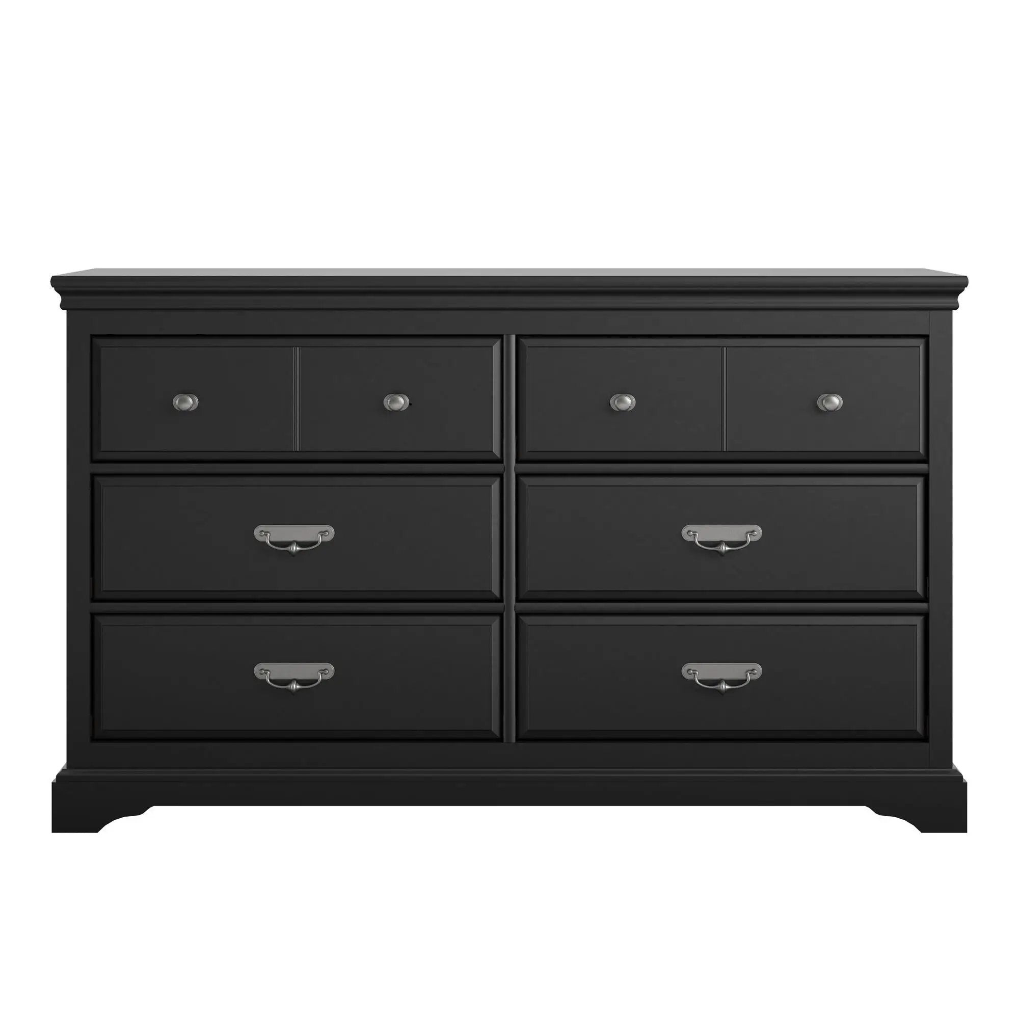 Bristol - 6 Drawer Dresser - Black by Unique Piece Furniture