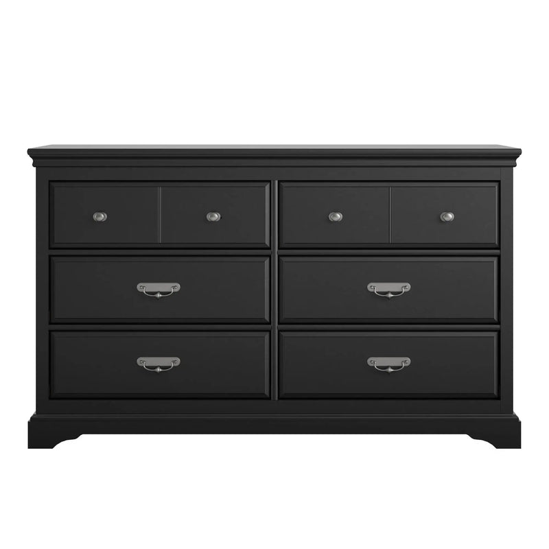 Bristol - 6 Drawer Dresser - Black by Unique Piece Furniture