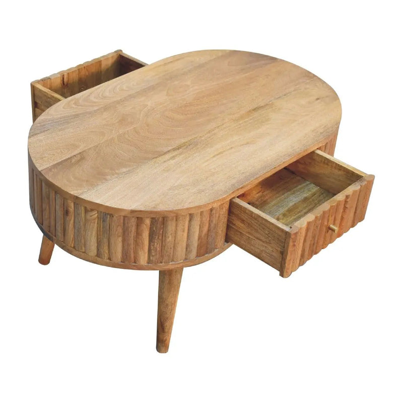 Stripe Coffee Table by HouseOfZazla