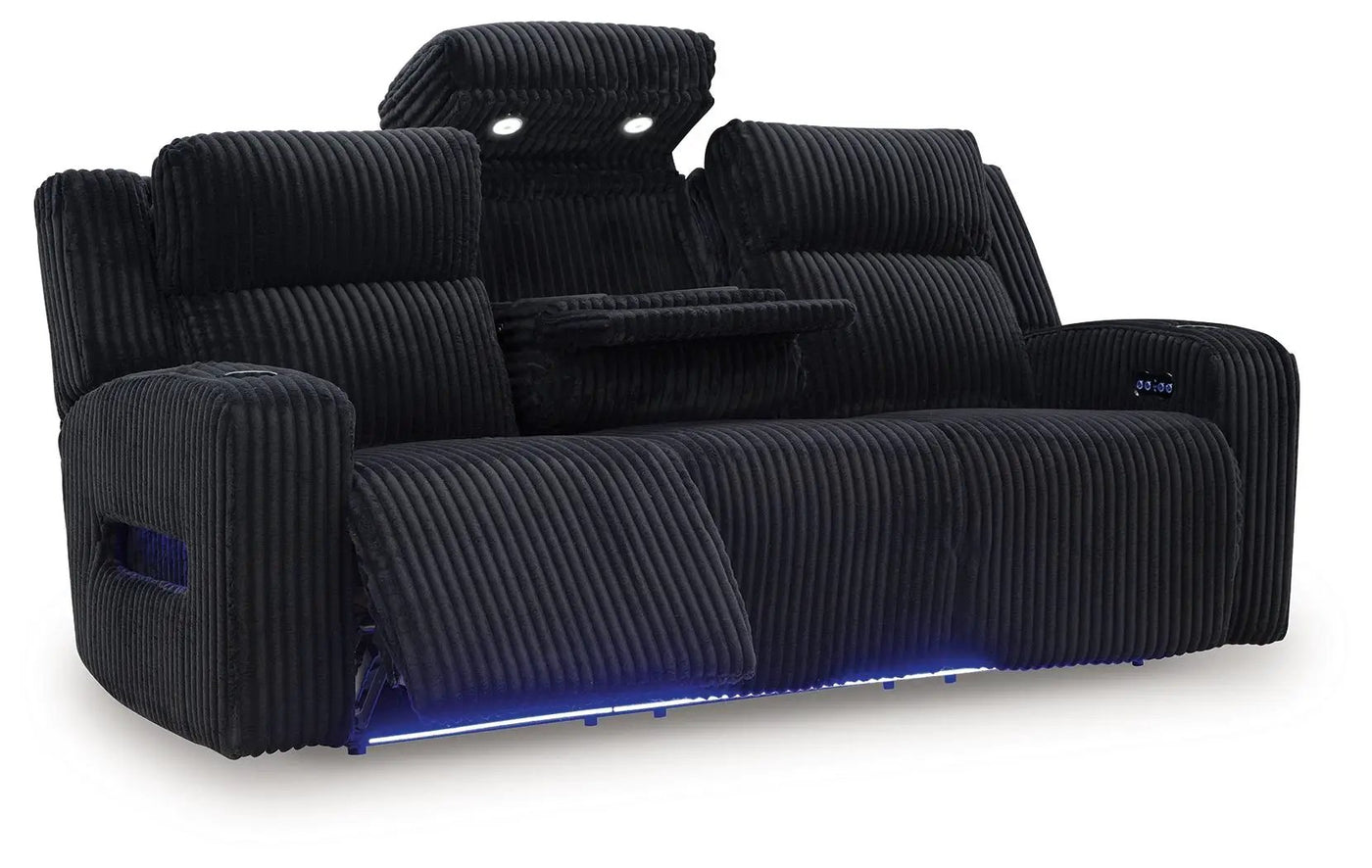Forest Lake - Power Reclining Sofa With Adj Headrest by Unique Piece Furniture