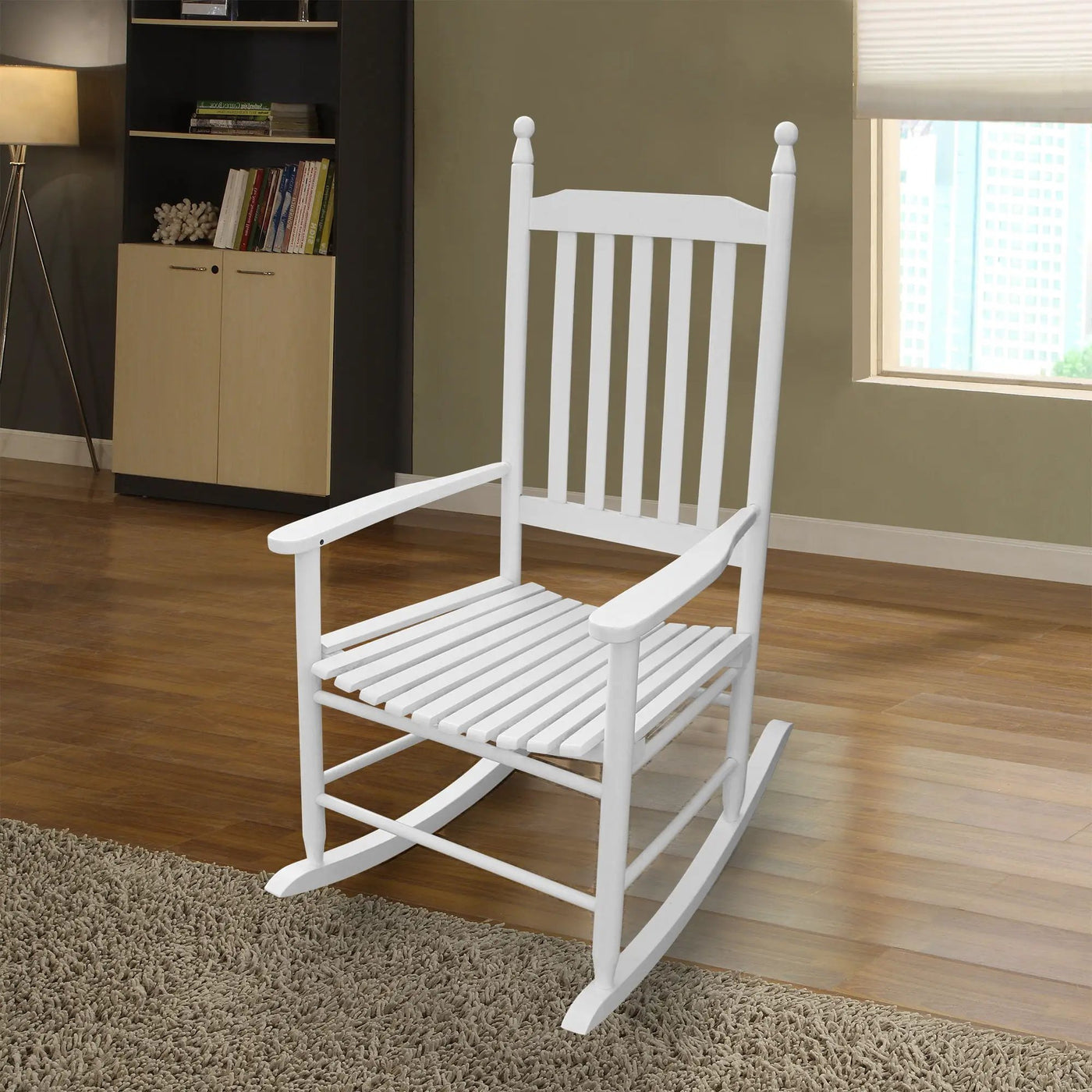 Wooden Porch Rocker Chair, Without Mat by HouseOfZazla