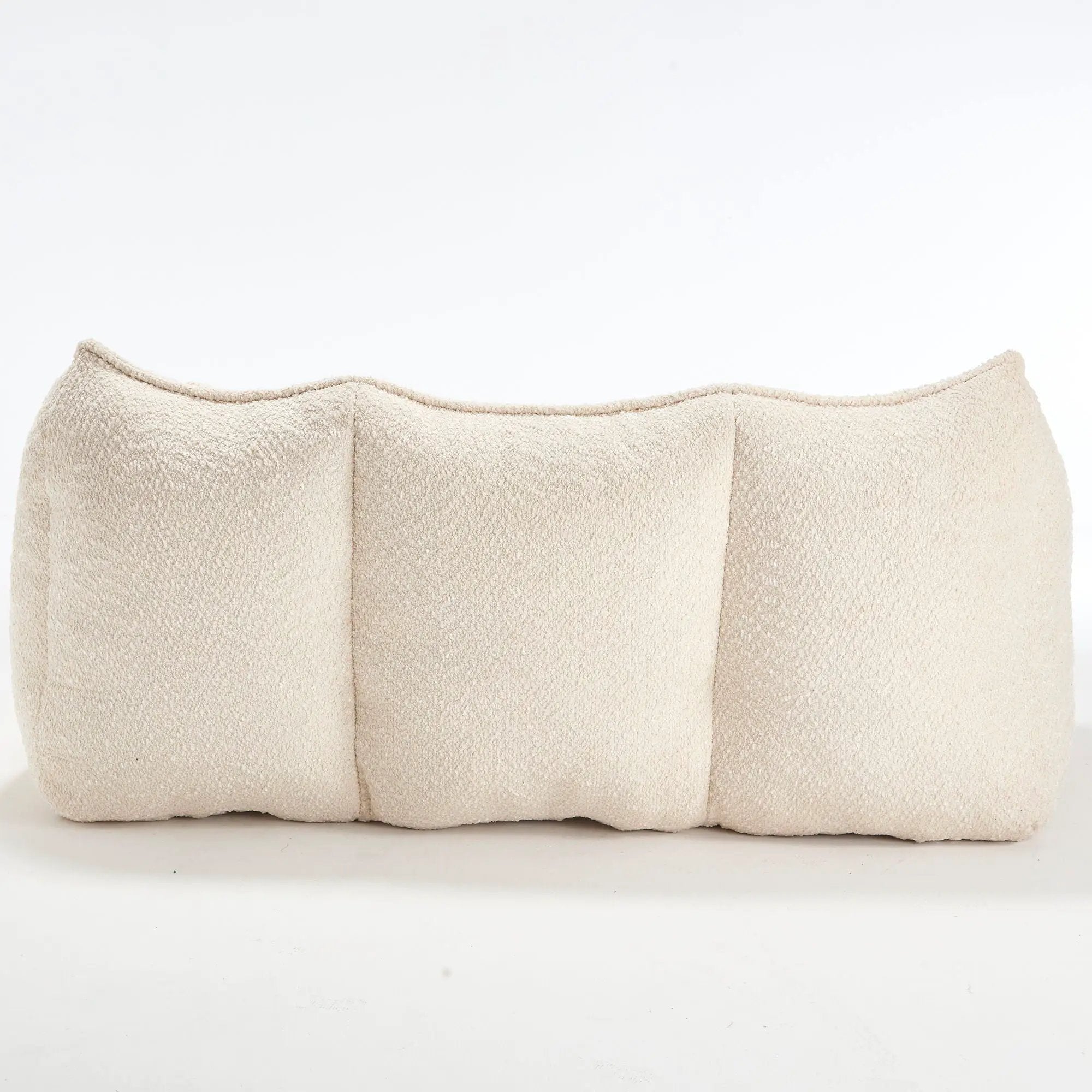 Comfortable Dual Beanbag Chair With High Resilience Foam Core For 2 People by HouseOfZazla