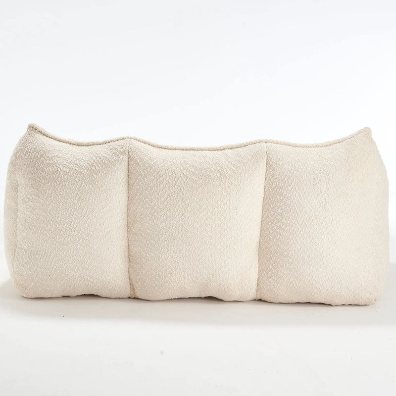 Comfortable Dual Beanbag Chair With High Resilience Foam Core For 2 People by HouseOfZazla