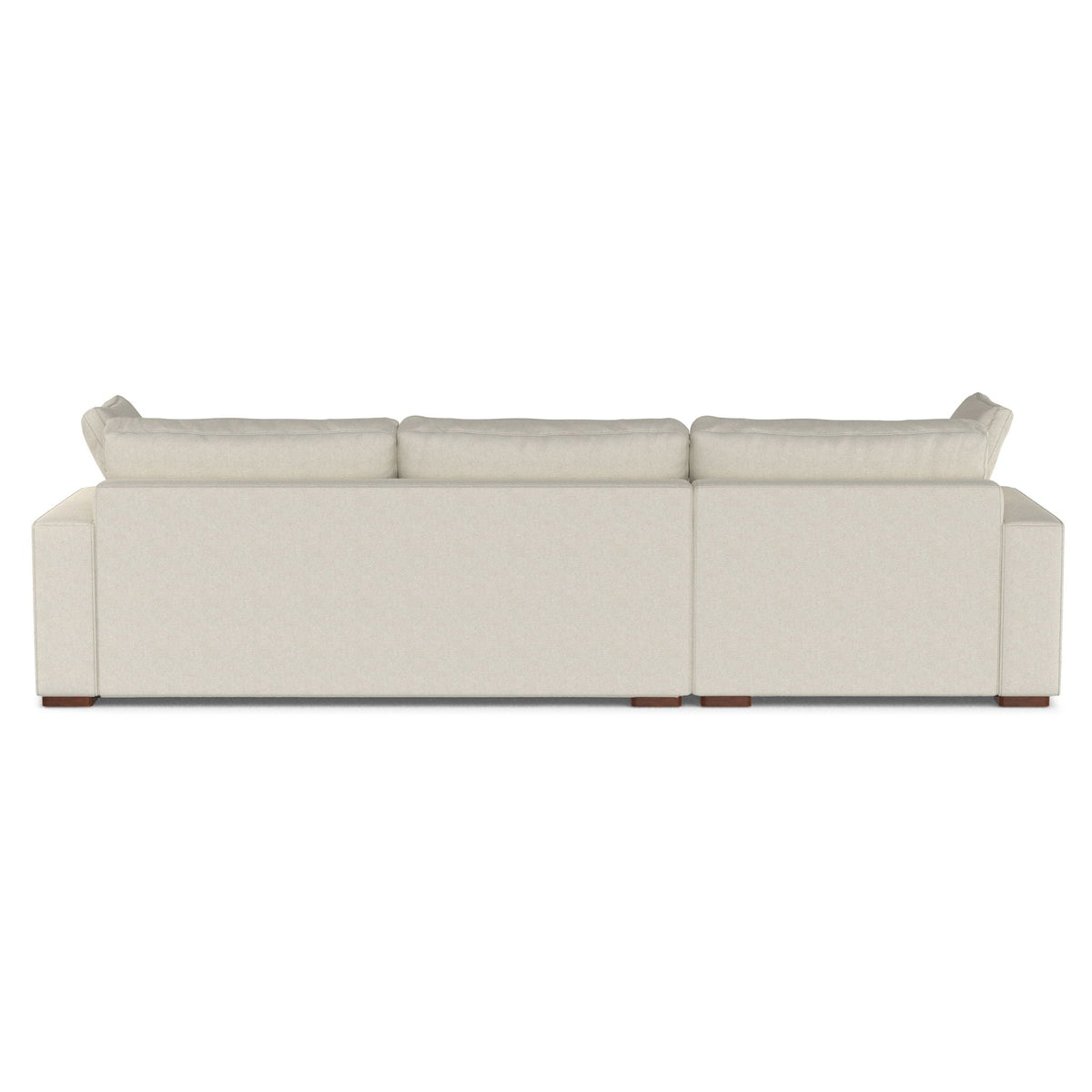 Charlie Deep Seater Sectional Sofa with Performance Fabric - Dark Gray or Beige, photo 17 of 26