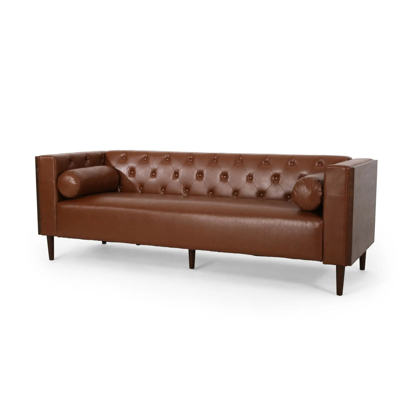Contemporary 3 Seater Sofa With Tufted Design by HouseOfZazla