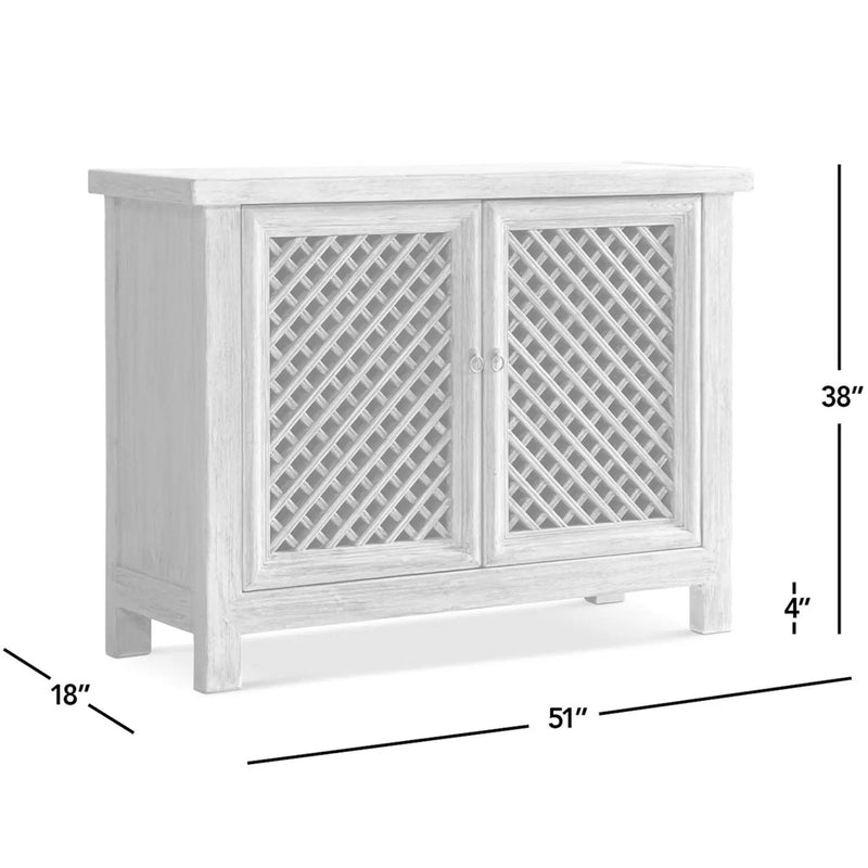 Arden - 2 Door Accent Storage Cabinet - Natural by HouseOfZazla
