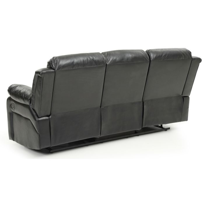 Elegant Reclining Sofa with Sturdy Construction - White, Black, Dark Brown, photo 14 of 18