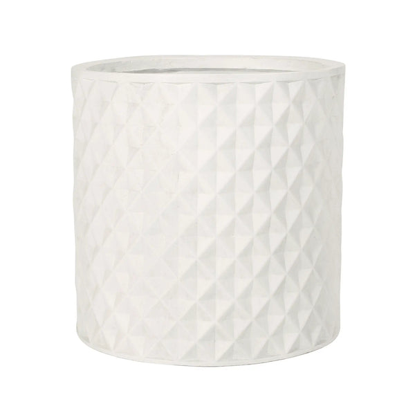 Antique White Ceramic Planter