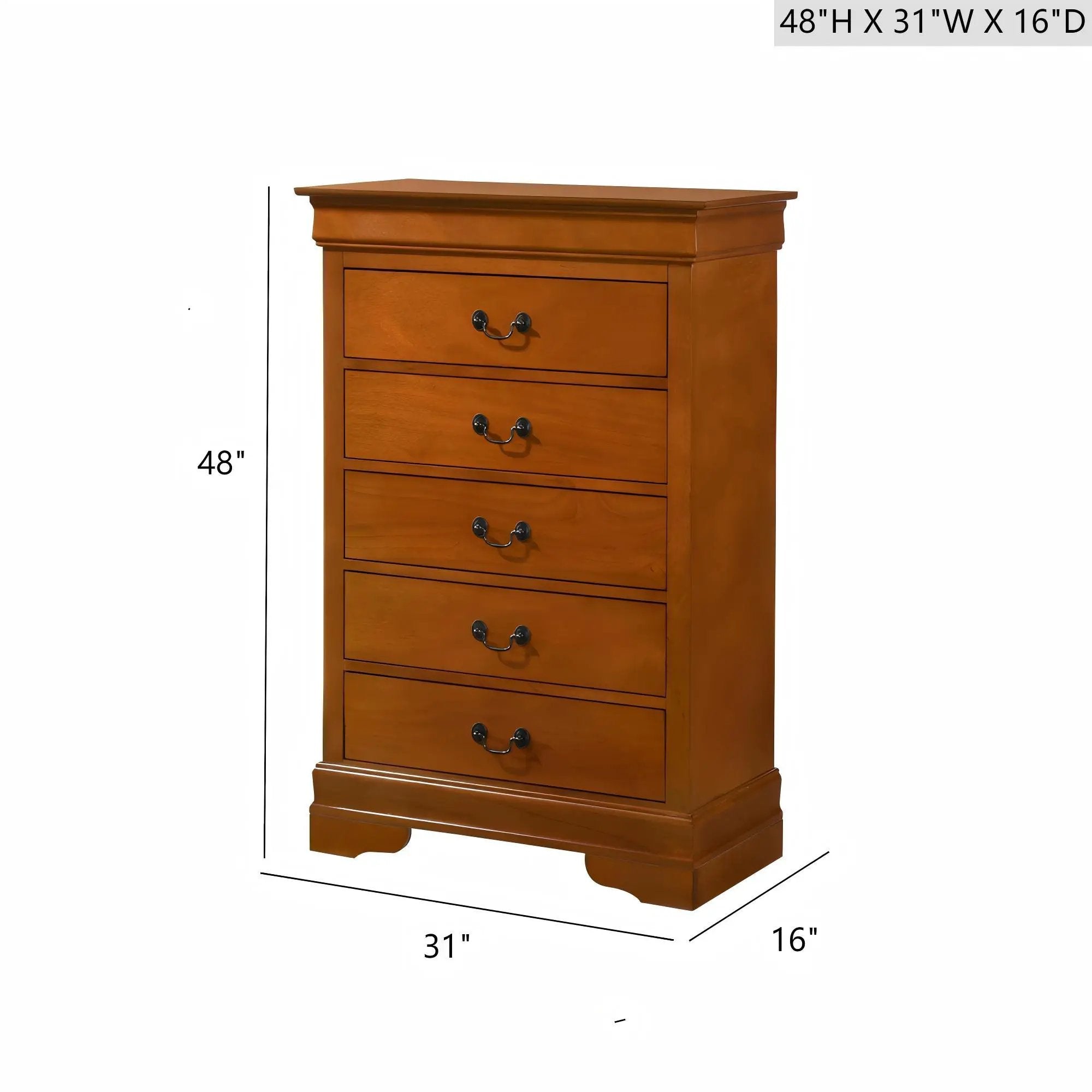 Louis Phillipe - Chest by Unique Piece Furniture