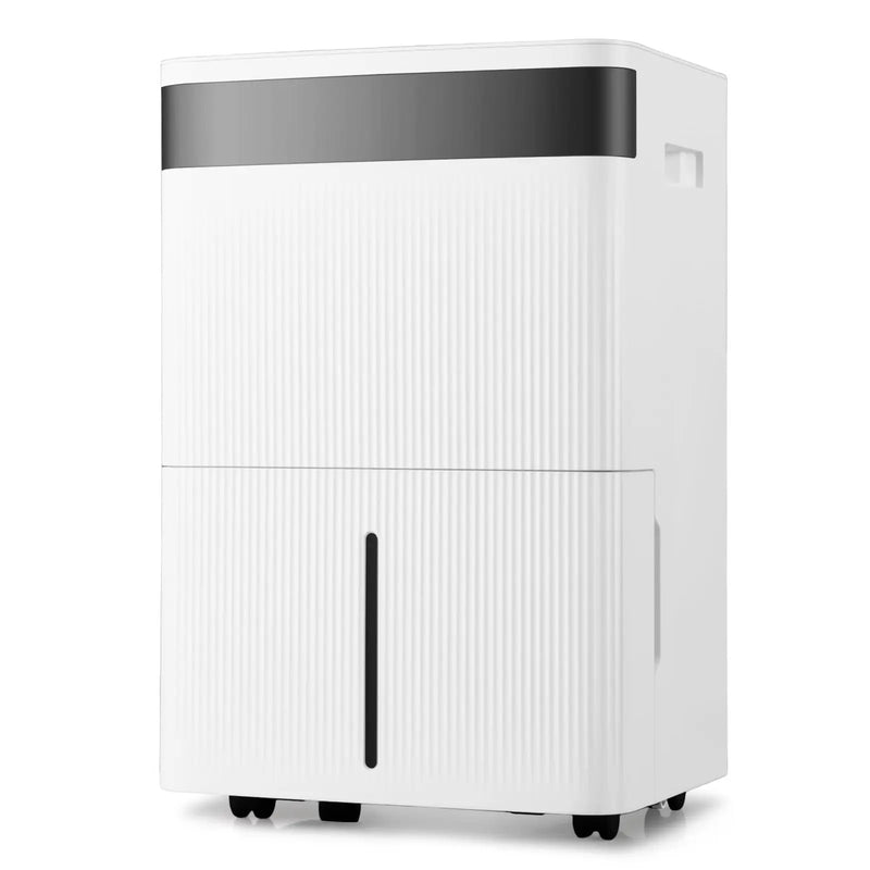 74 Pints Dehumidifier for Home 4500 Sq.Ft Dehumidifier-White by DirectDeals