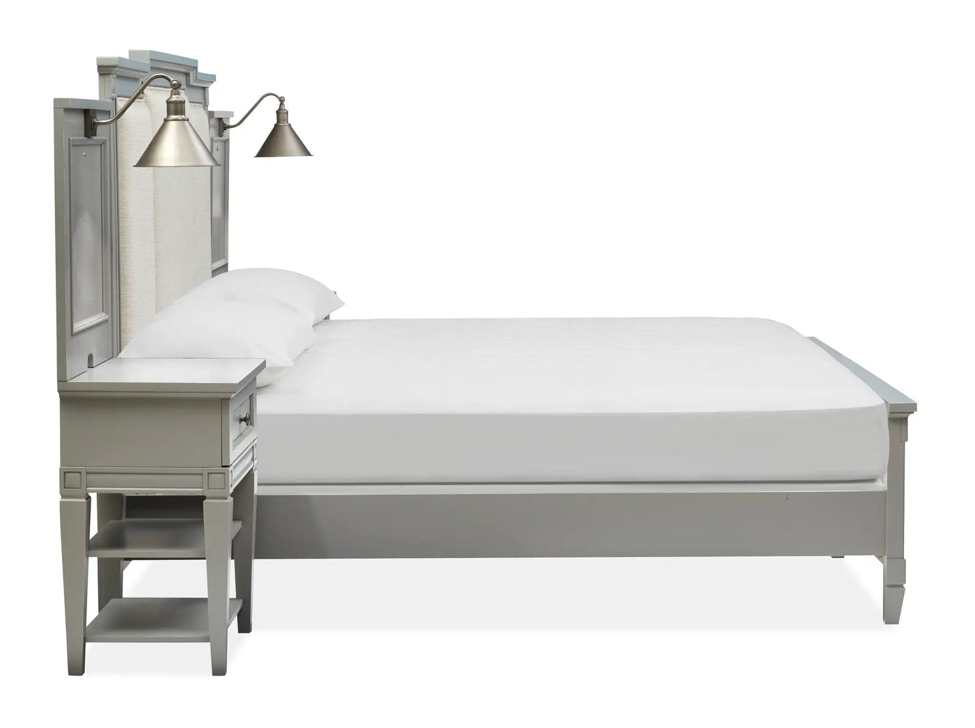 Glenbrook - Complete Wall Bed With Upholstered Headboar by Unique Piece Furniture