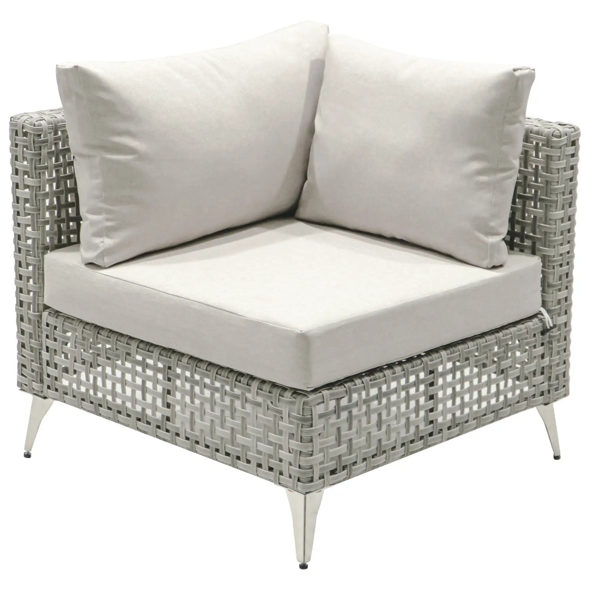 K&K Patio 8-Piece Patio Furniture Set with 43" Fire Pit Table by HouseOfZazla