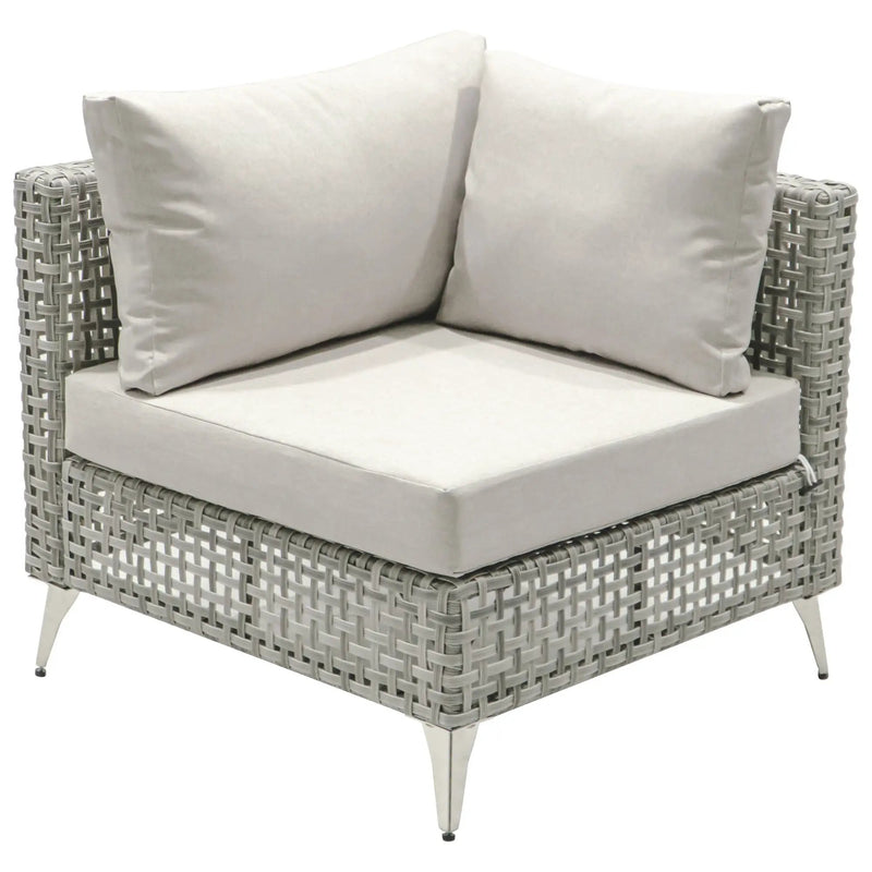 K&K Patio 8-Piece Patio Furniture Set with 43" Fire Pit Table by HouseOfZazla