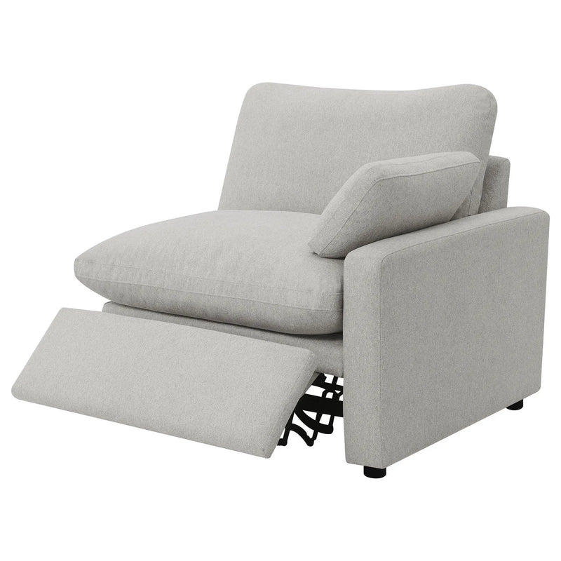 Collins Modular Power Loveseat Grey by Unique Piece Furniture