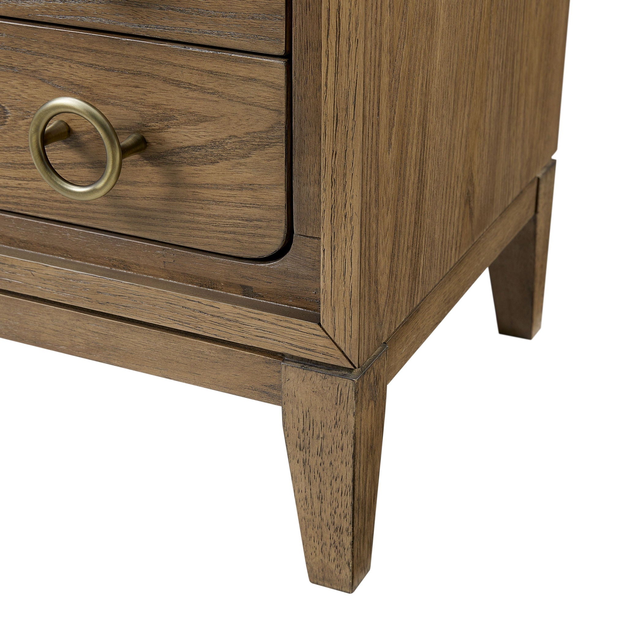 3 Drawer Nightstand With USB - Latte by HouseOfZazla