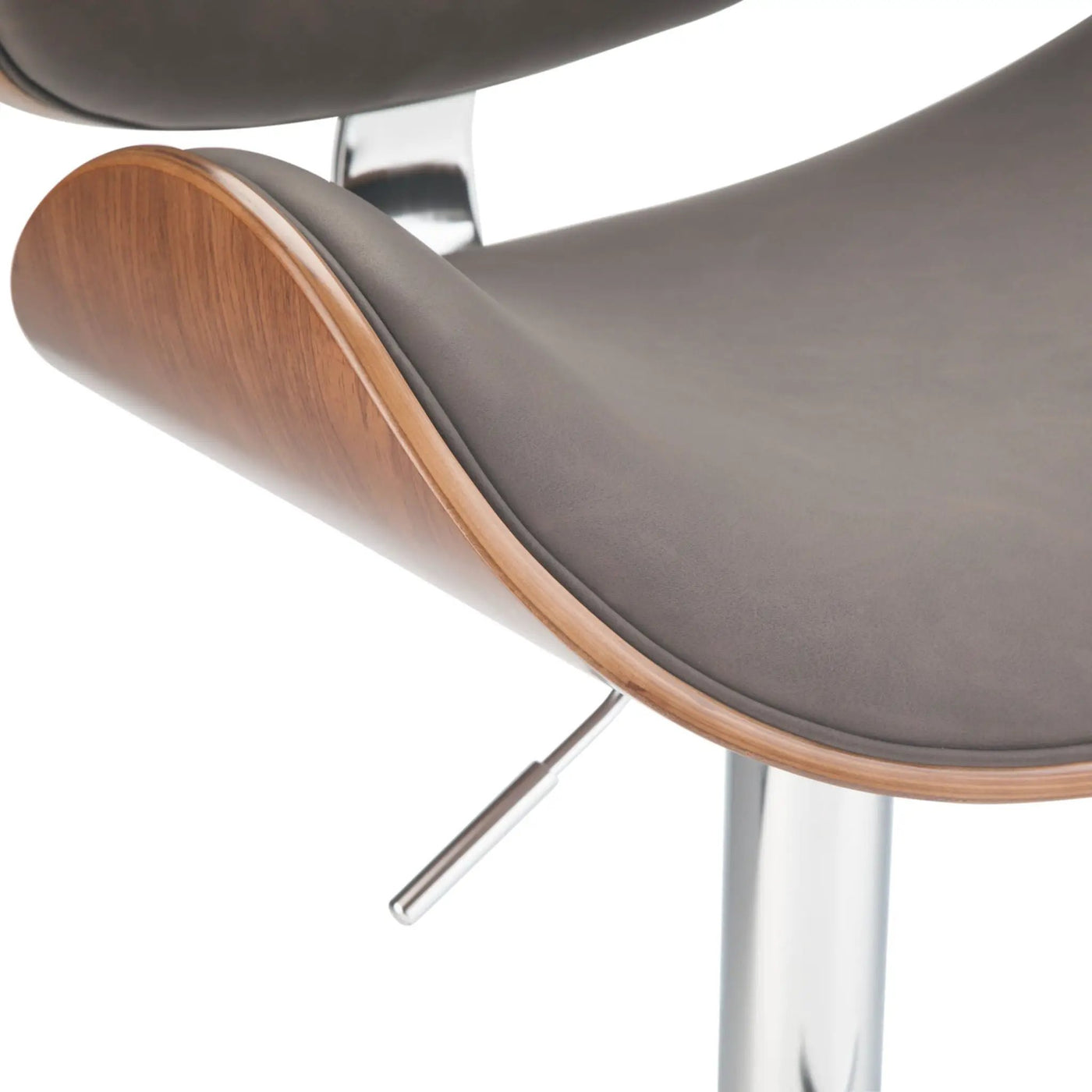 Marana - Multifunctional Handcrafted Bentwood Adjustable Swivel Bar Stool by HouseOfZazla