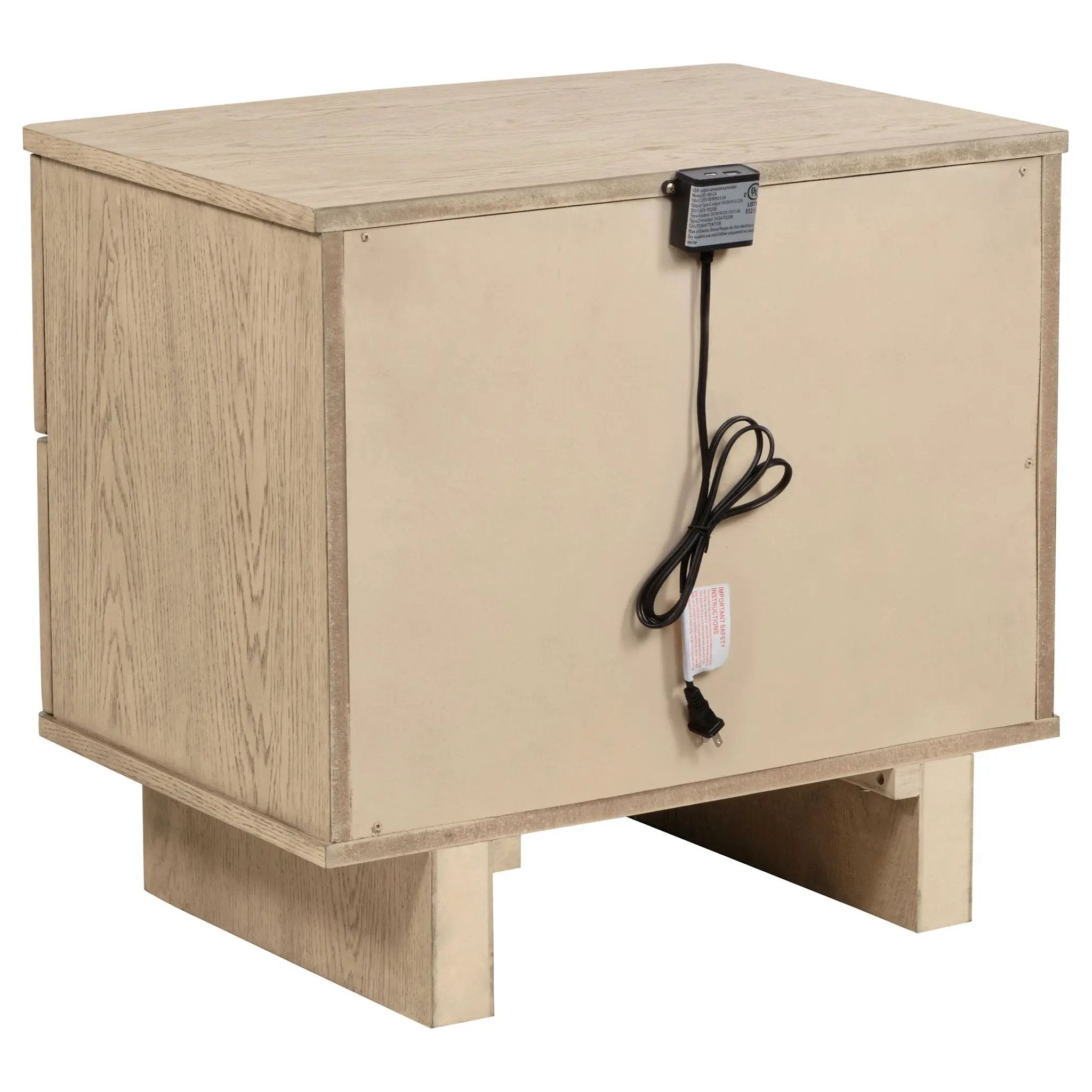 Kailani 5-piece California King Bedroom Set Beige Oak by Unique Piece Furniture