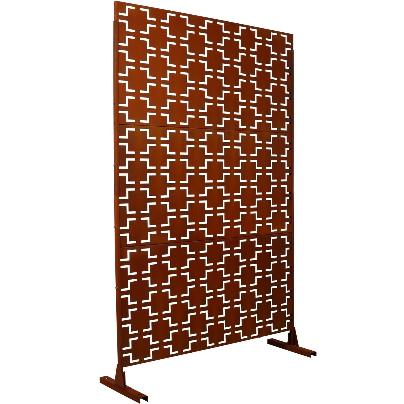 Outdoor & Indoor Metal Privacy Freestanding Decorative Screen by HouseOfZazla
