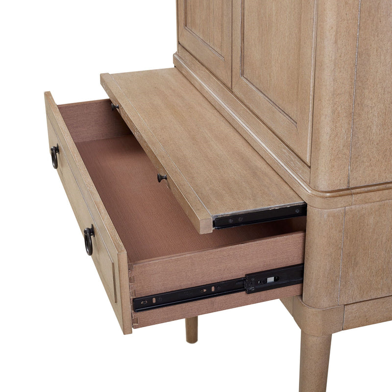 Sand Bar Cabinet with Wine Storage - Solid Wood and MDF, photo 5 of 7