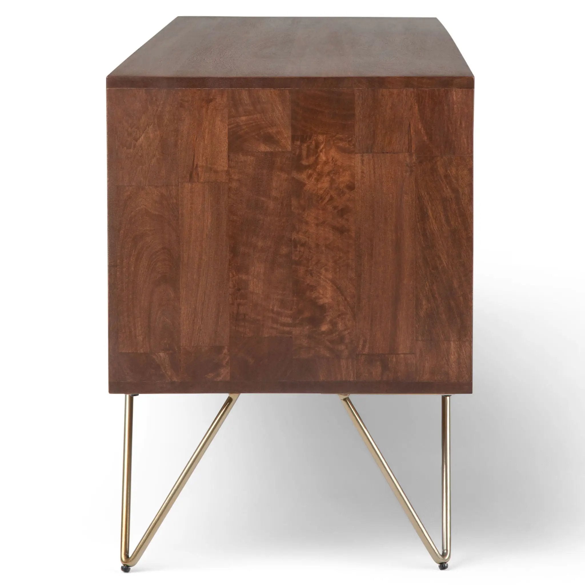 Hunter - TV Media Stand - Umber Brown Stain by Unique Piece Furniture