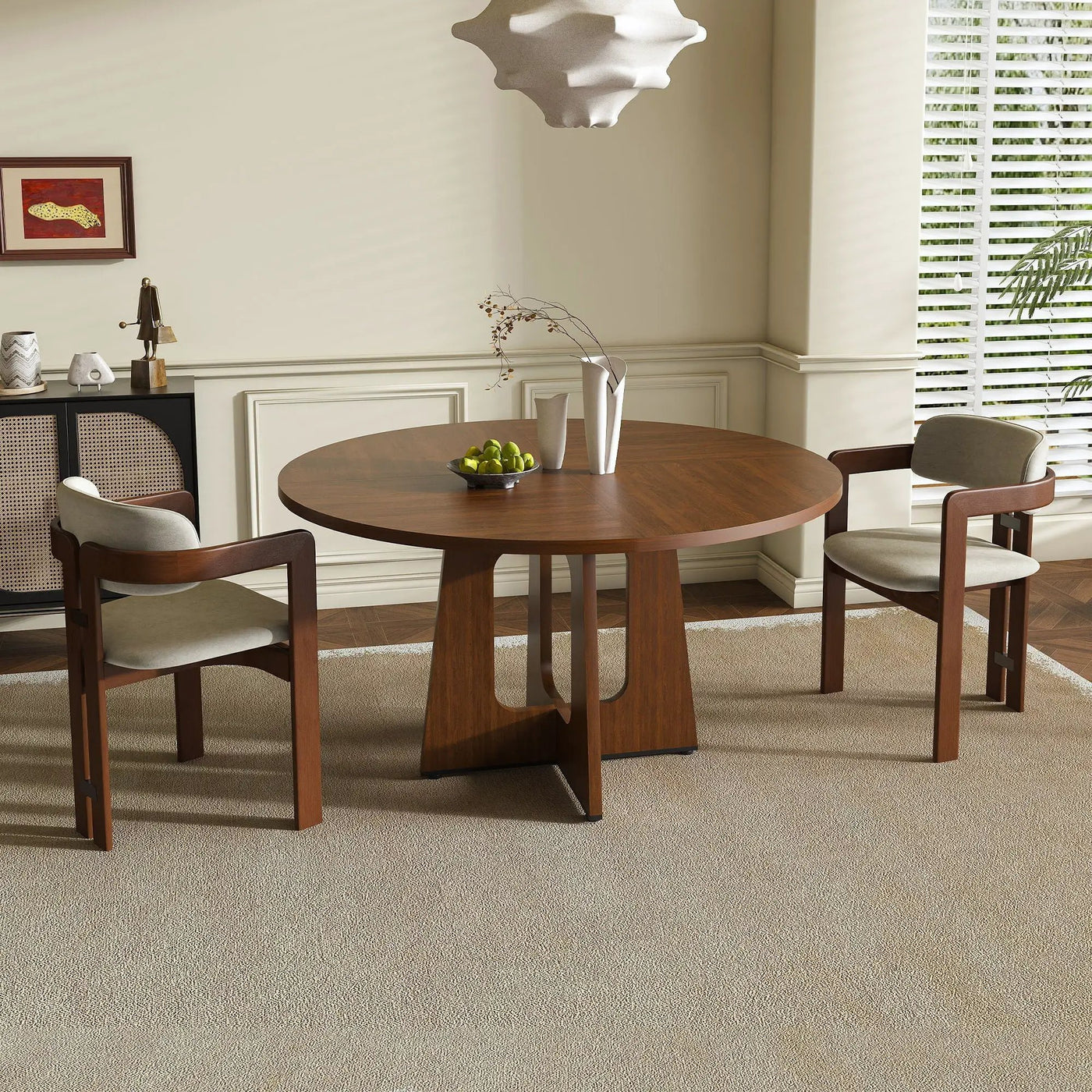 Round Dining Table For 4 by HouseOfZazla