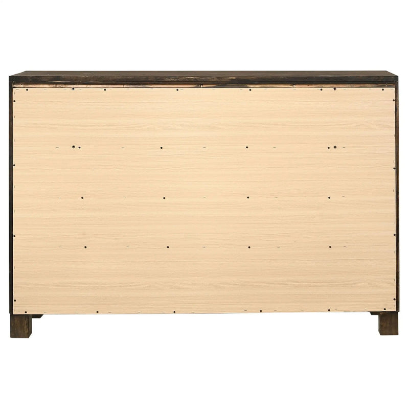 Woodmont 8-drawer Dresser Rustic Golden Brown by Unique Piece Furniture