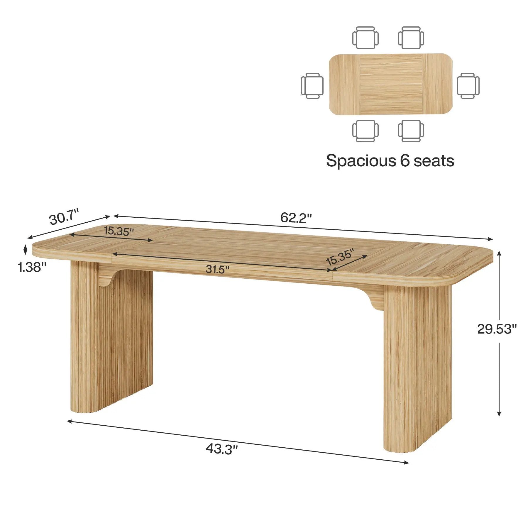 Executive Desk, Large Home Office Computer Workstation by HouseOfZazla