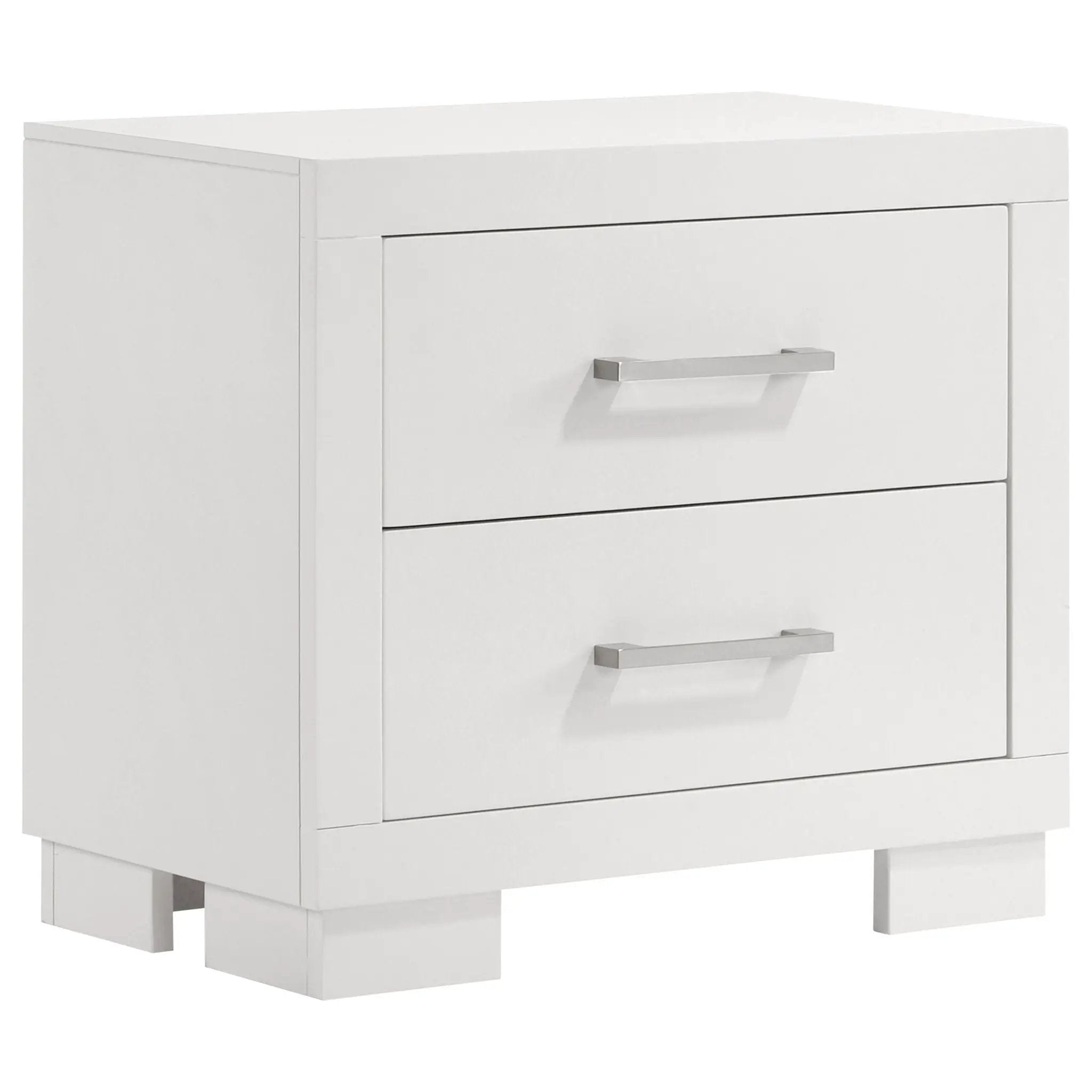 Jessica 5-piece Queen LED Bedroom Set Snow White by Unique Piece Furniture