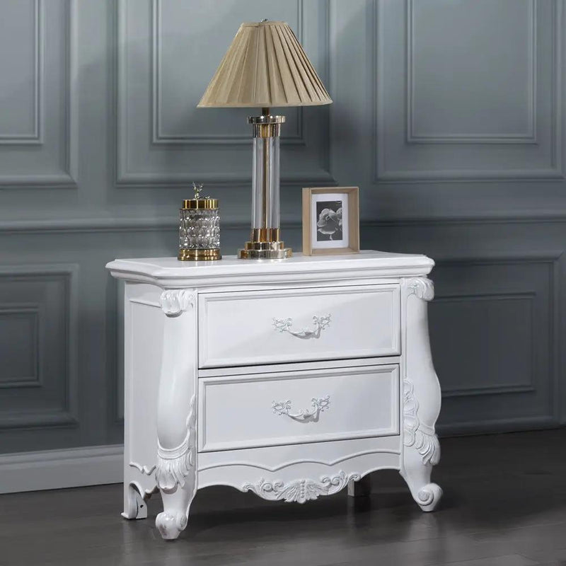 Latisha - Nightstand - White by Unique Piece Furniture