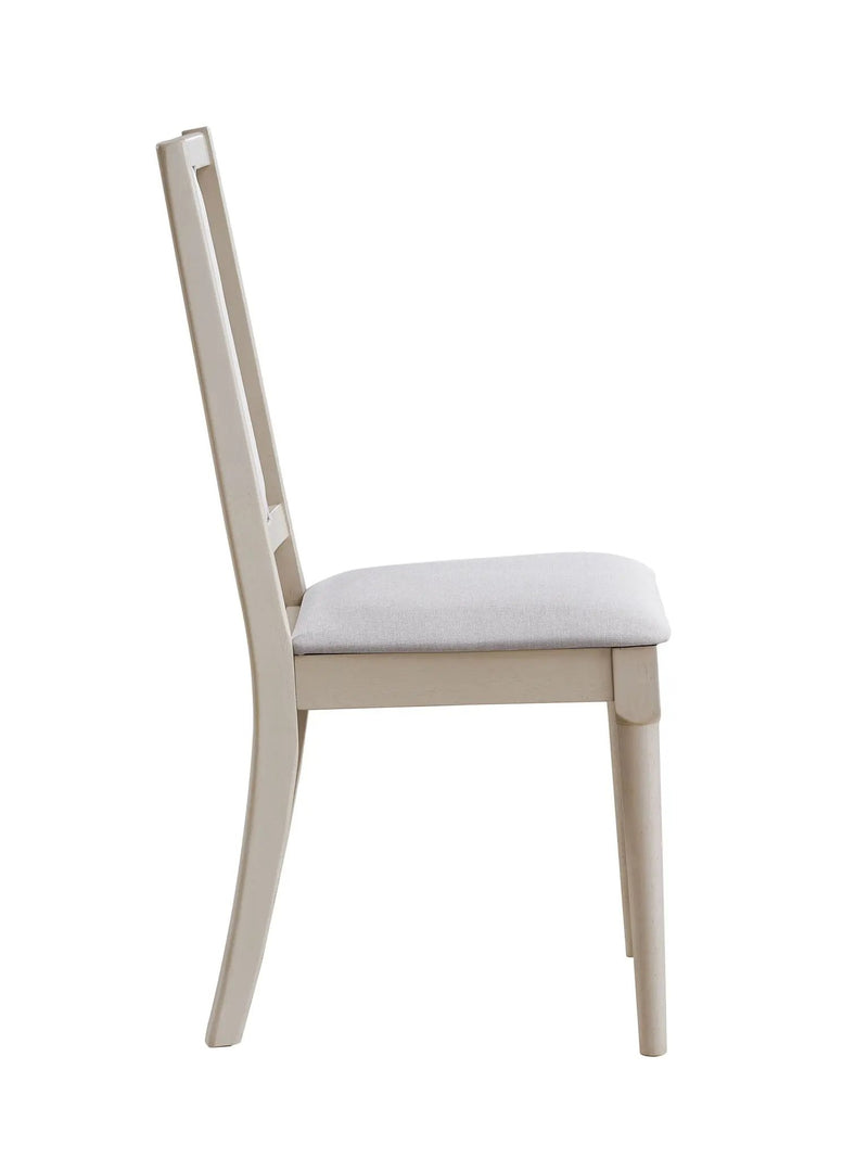 Marta Side Chair (Set of 2) - Beige / Natural by HouseOfZazla