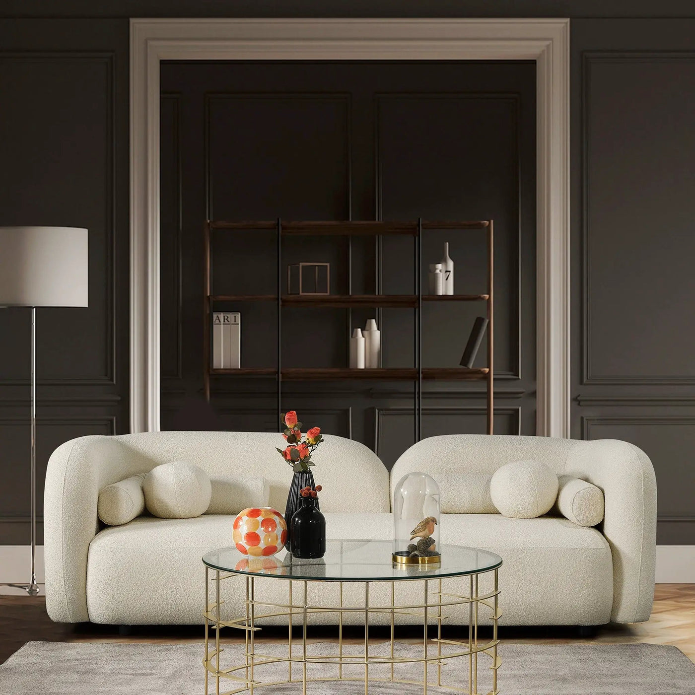 Donna - Japandi Design Boucle Sofa by Unique Piece Furniture
