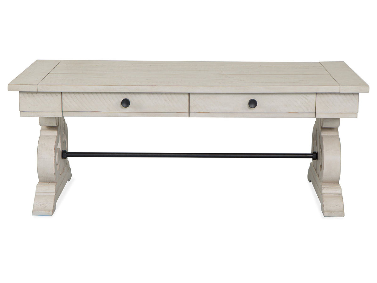Bronwyn - Rectangular Cocktail Table - Alabaster, photo 3 of 7