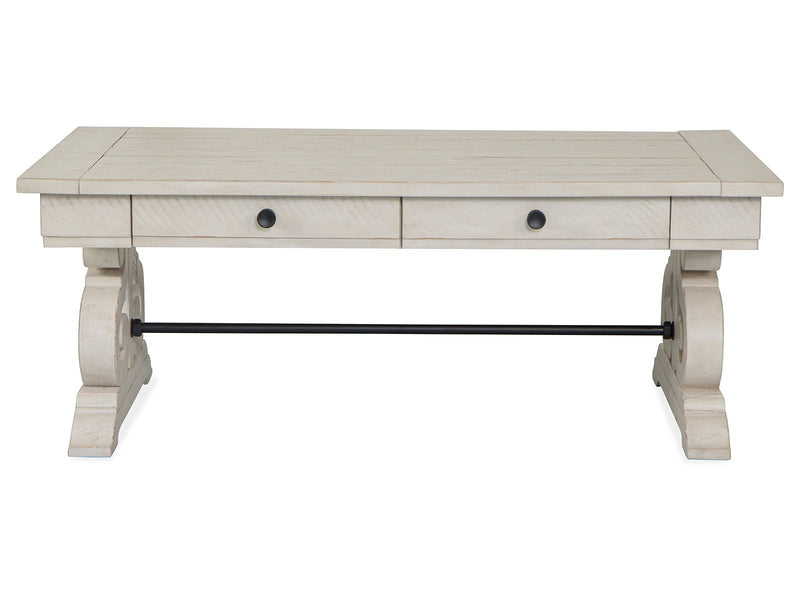 Bronwyn - Rectangular Cocktail Table - Alabaster, photo 3 of 7