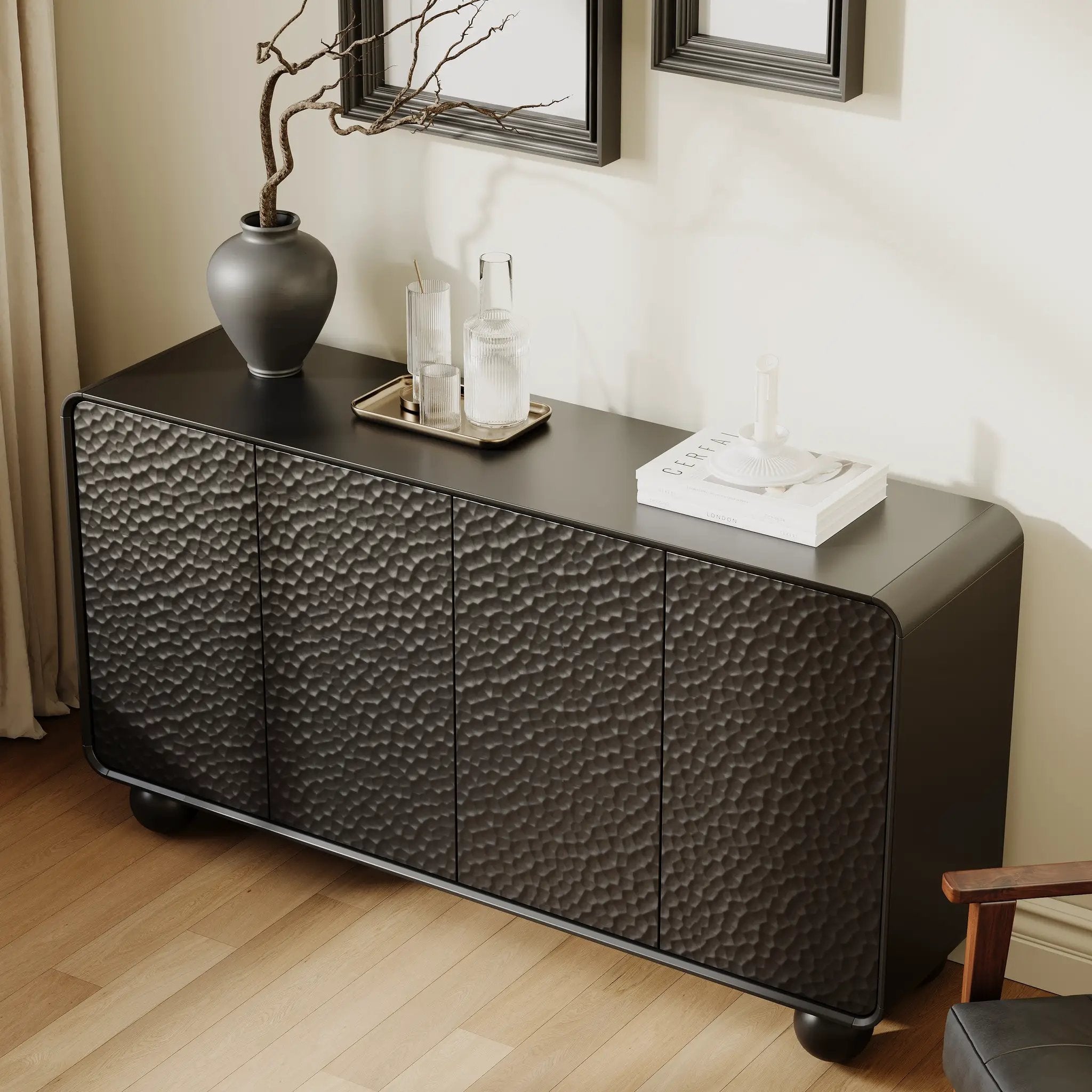 59'' Sideboard Buffet Cabinet with Storage by HouseOfZazla