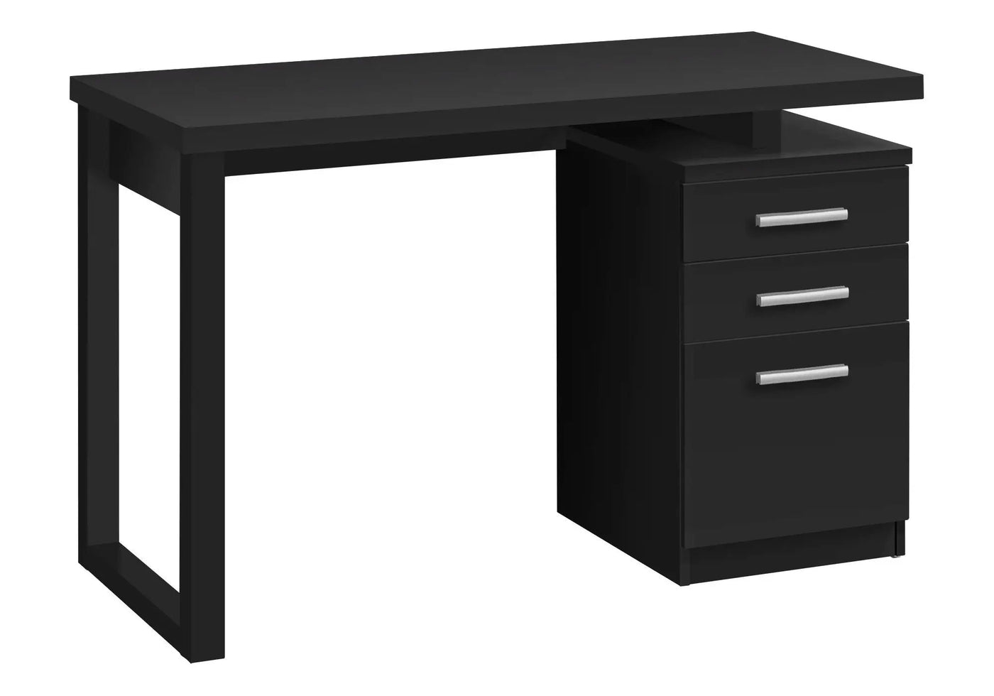 Computer Desk for Home Office Laptop with Reversible Storage Drawers by HouseOfZazla