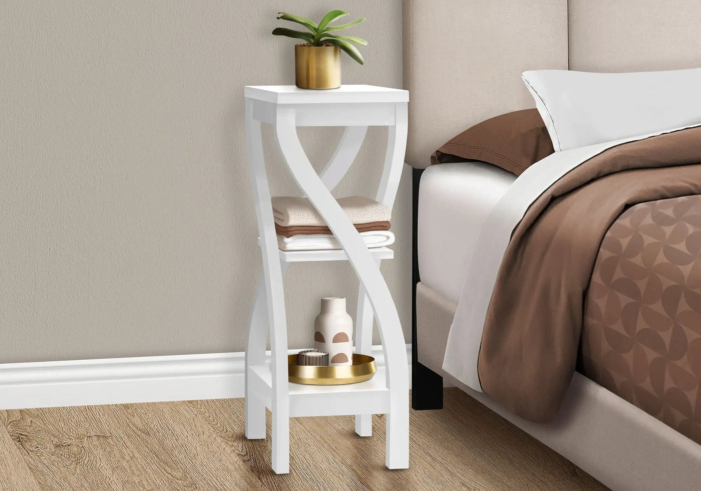 Accent Table Versatile Usage, Square, Contemporary & Modern by HouseOfZazla