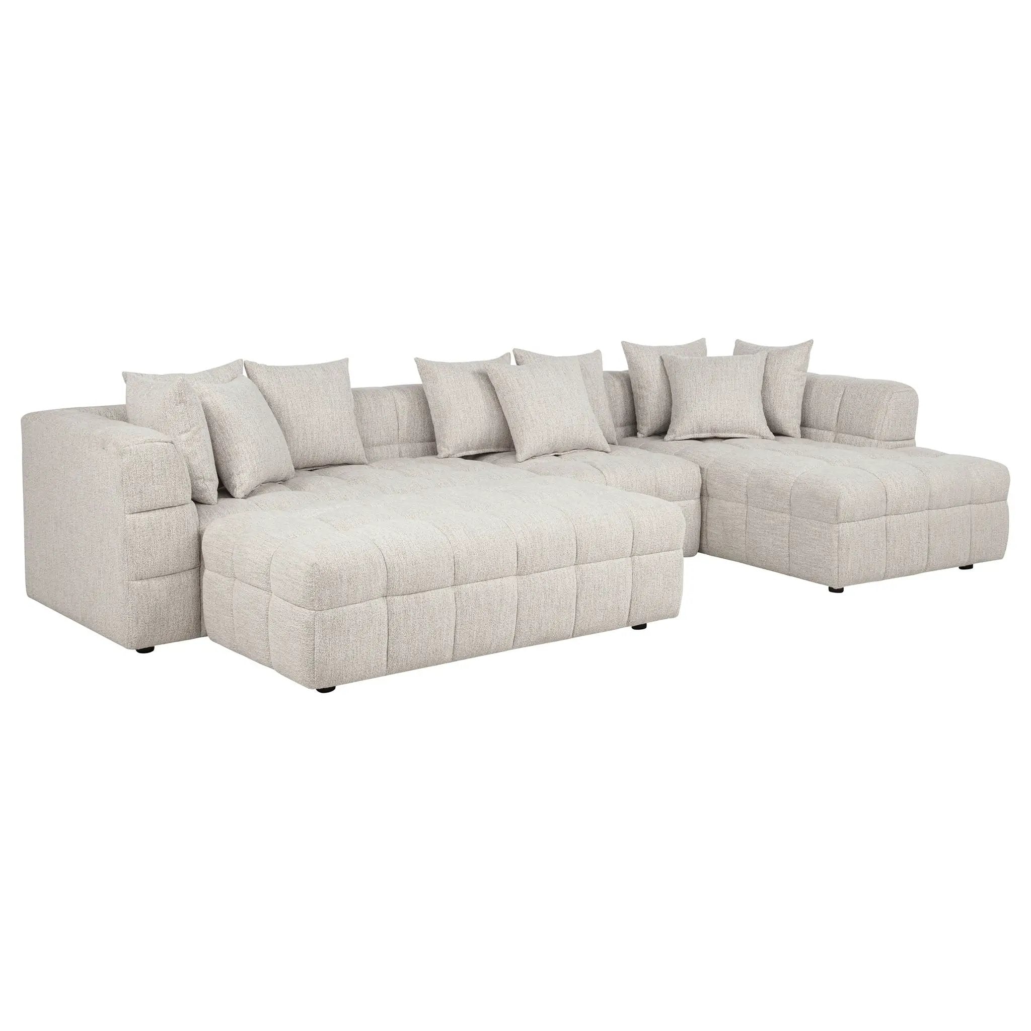 Amara 4-Piece Upholstered Sectional Sofa by Unique Piece Furniture