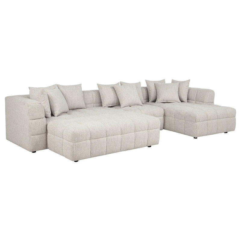 Amara 4-Piece Upholstered Sectional Sofa by Unique Piece Furniture