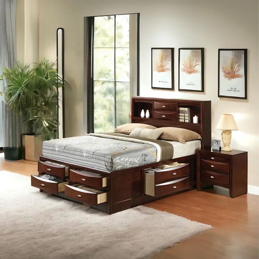 Ireland - Bed w/Storage by Unique Piece Furniture