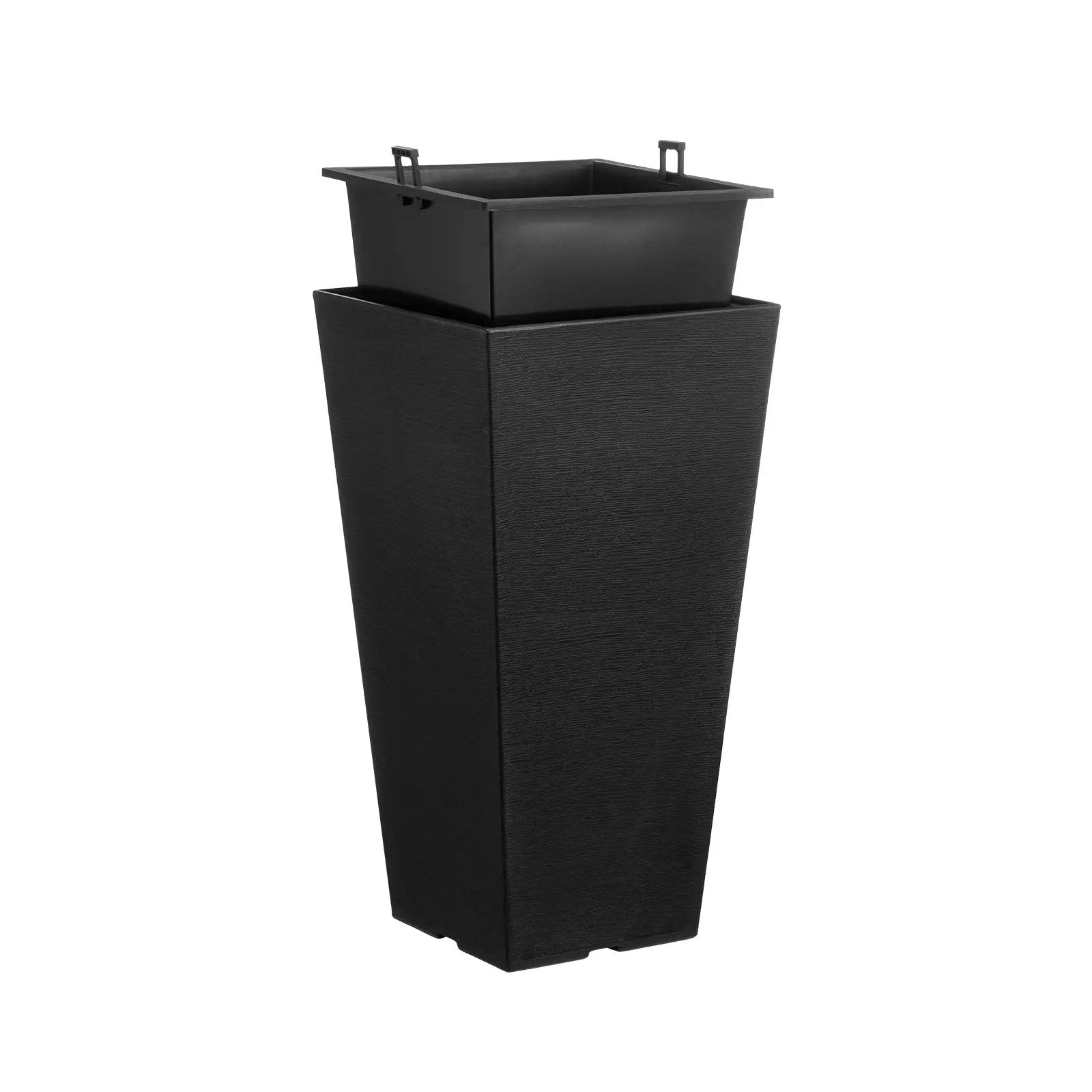 Set of 2 Tall Outdoor Planters 22 Inch by HouseOfZazla
