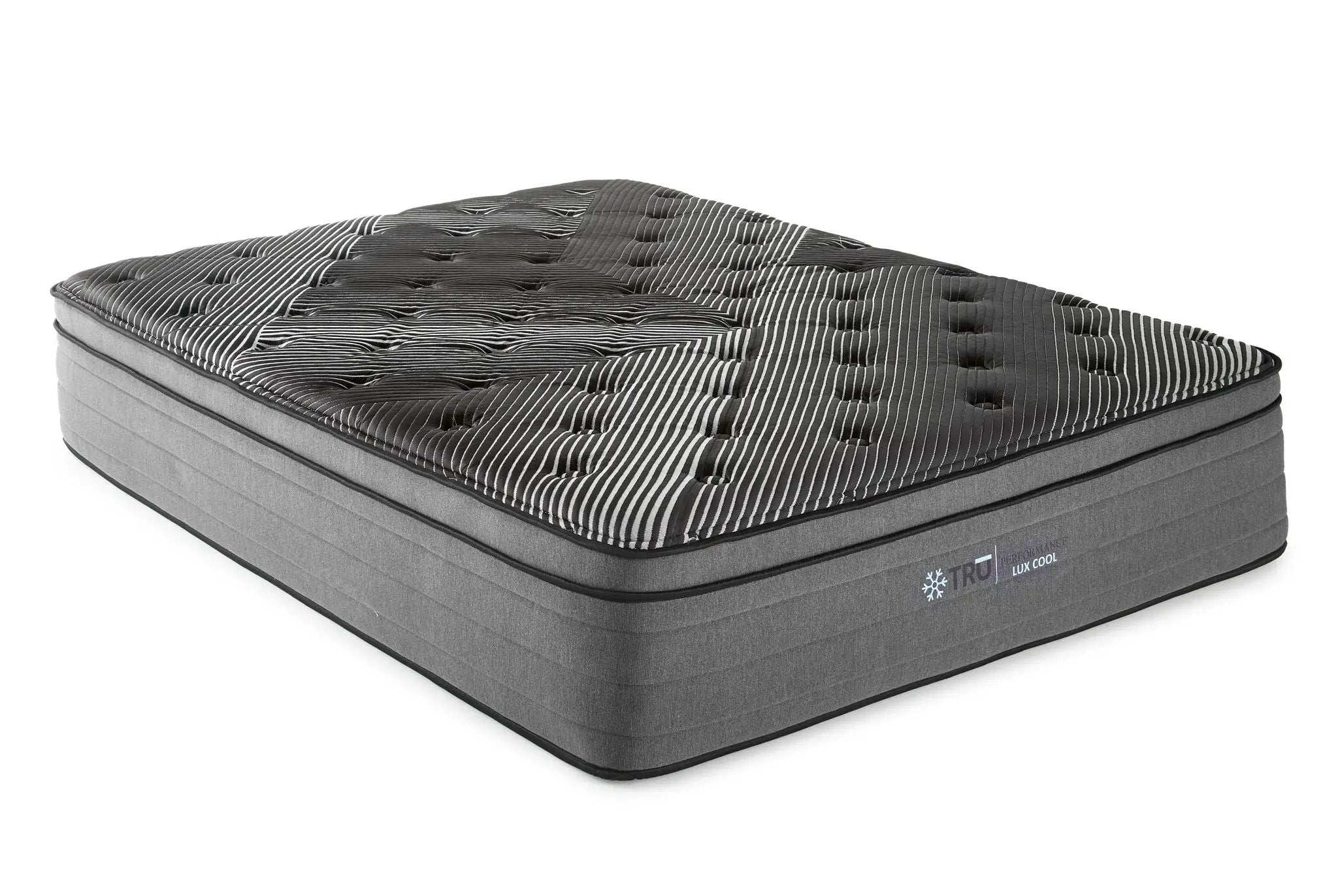 Pure Ice - 15" Eurotop Ultra Plush Mattress by HouseOfZazla