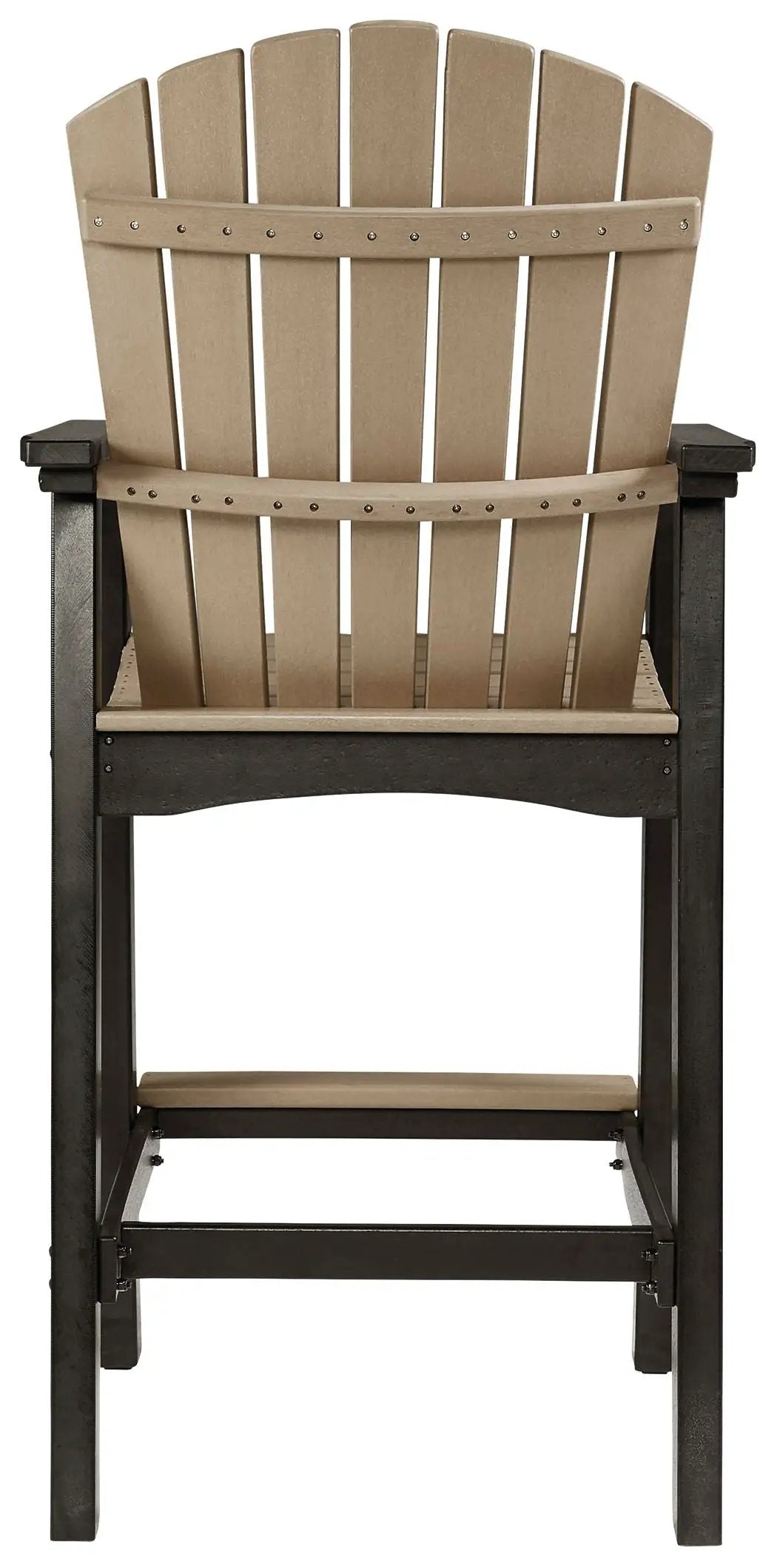 Fairen Trail - Tall Barstool (Set of 2) - Black / Driftwood by Unique Piece Furniture