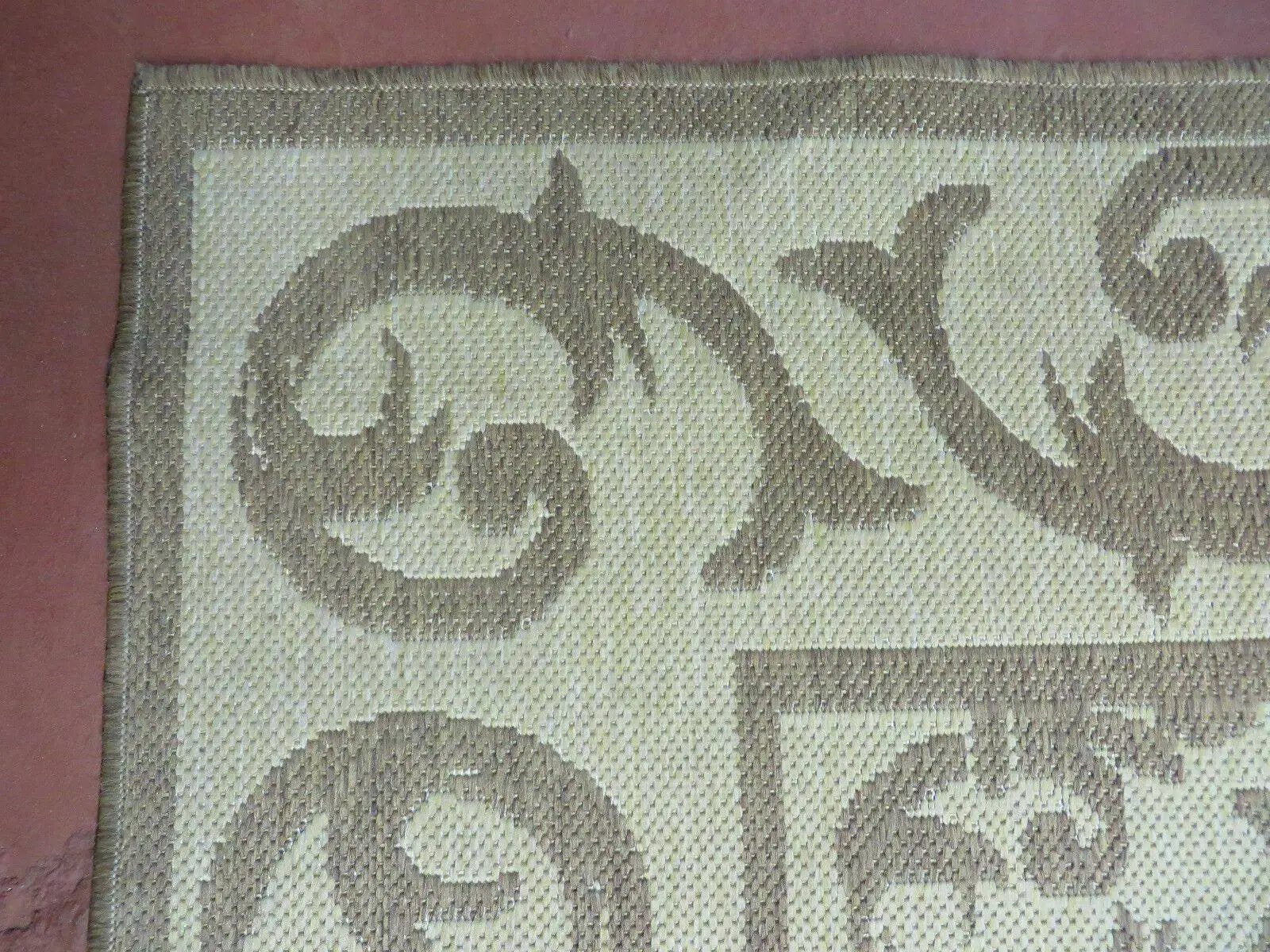 5' X 7' Machine Made Natural Fiber Jute Kilim Two Sided Rug Carpet Flat Weave Contemporary Design by Jewel Rugs