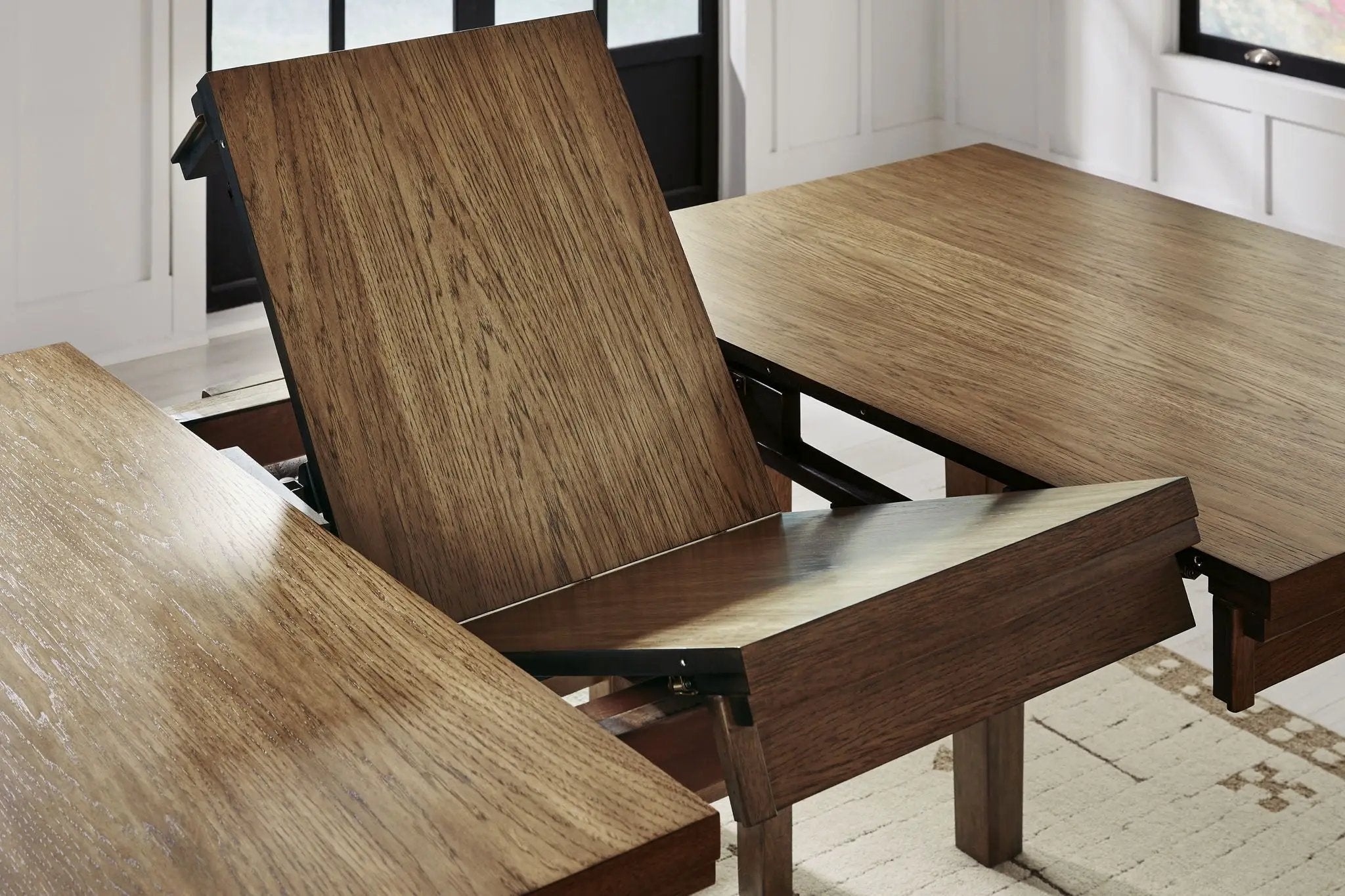 Urbinforte - Counter Height Dining Extension Table - Light Brown by Unique Piece Furniture