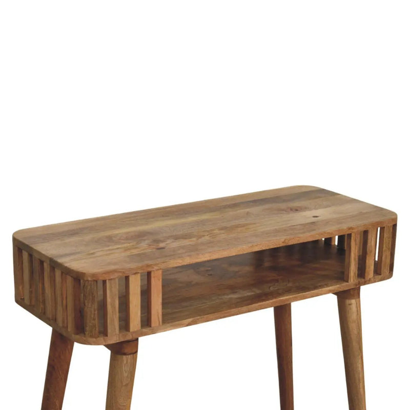 Slatted Console - Light Brown by HouseOfZazla