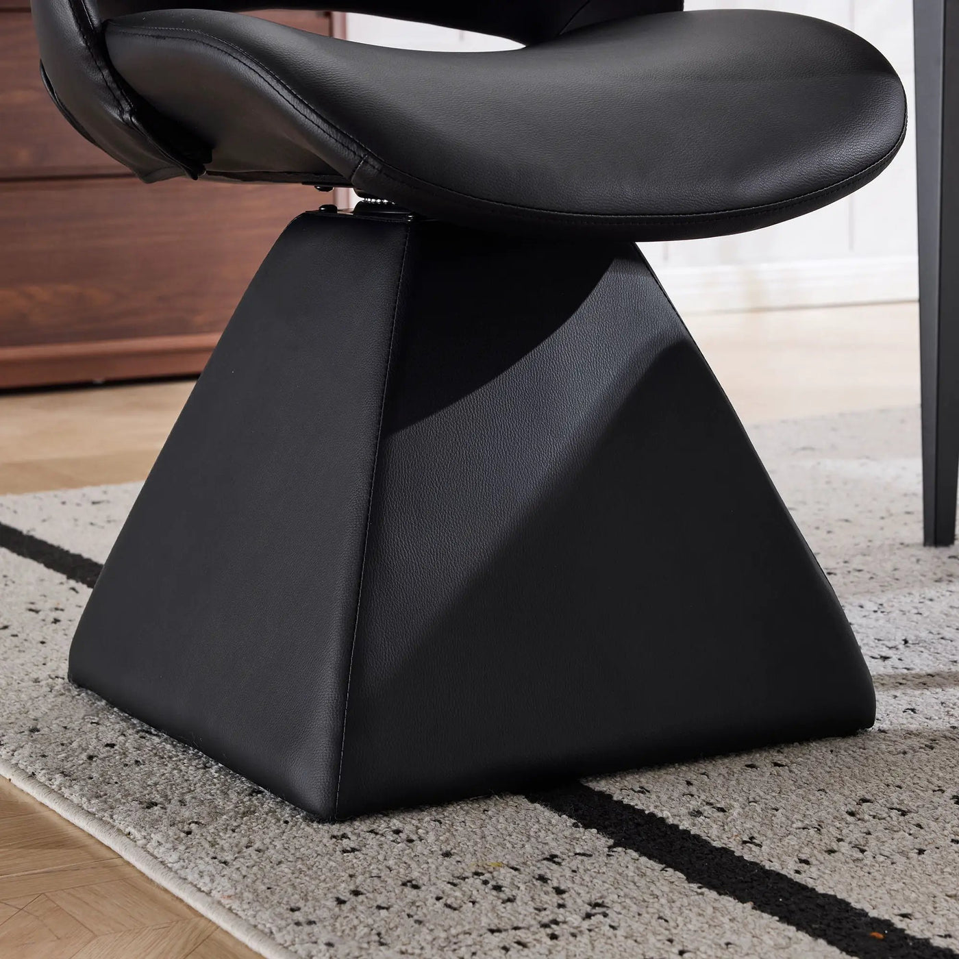 Modern Swivel Dining Chair With High Back by HouseOfZazla