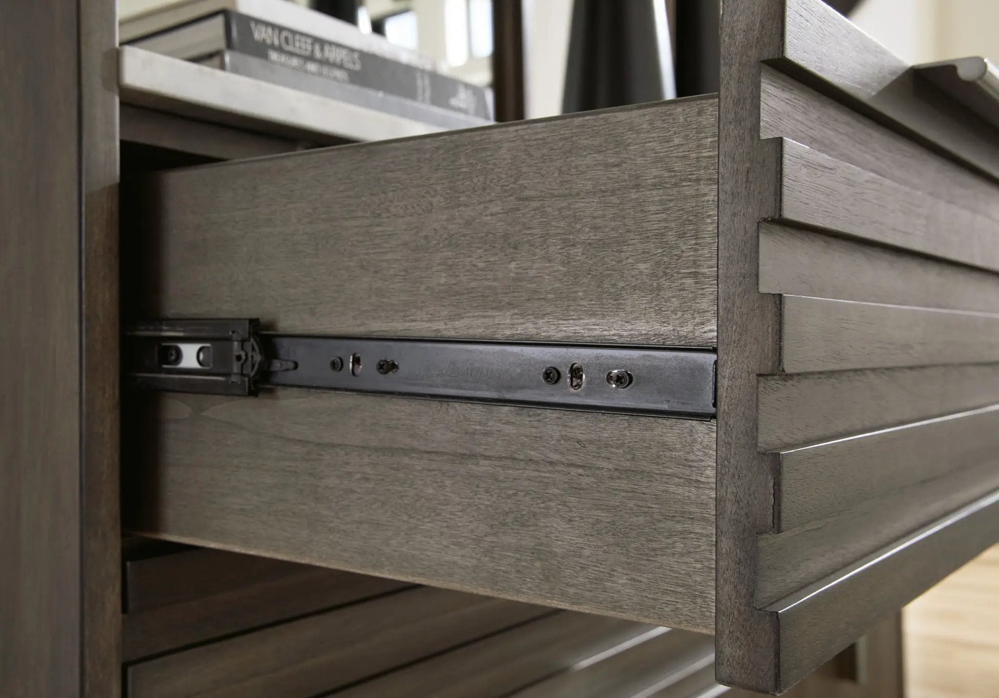 Arkenton - Two Drawer Night Stand - Grayish Brown / White by Unique Piece Furniture