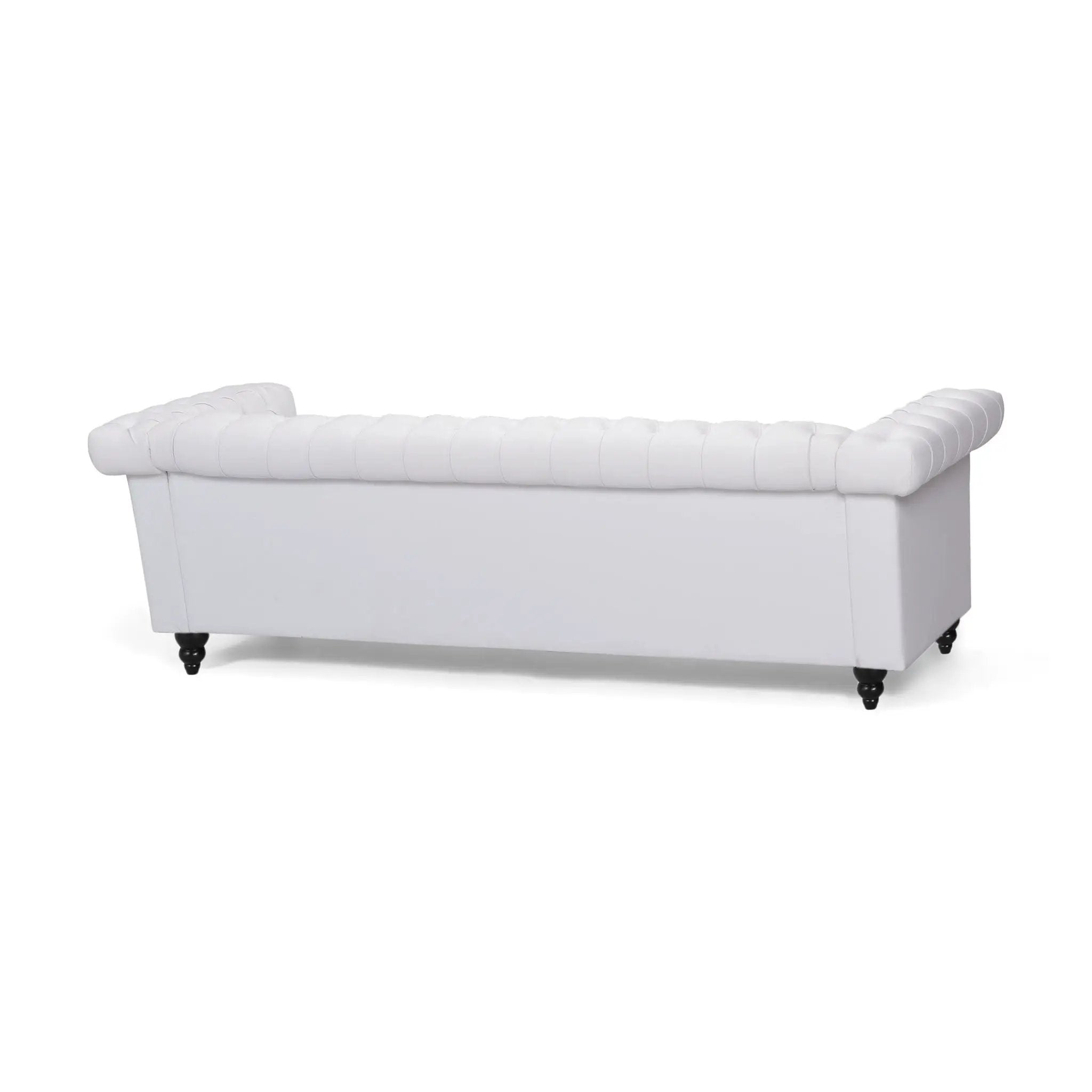 Chesterfield Style 3 Seater Sofa With Deep Button Tufting by HouseOfZazla